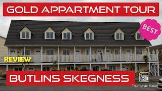 Gold Appartment Tour | Review | Butlins Skegness | What to expect  2023 NEW