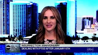 PTSD & Attack on Capitol - GMA3 ABC - Dr. Lisa Palmer