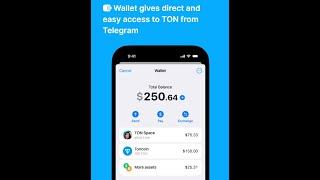 كيفيه عمل محفظة تلجرام Telegram wallet