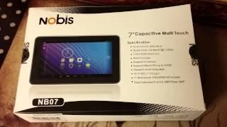 NOBIS 7" QUAD CORE HD TABLET 4.2