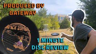 1 Minute Black Zombie Disc Golf Review