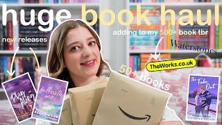 ADDING TO MY 500+ BOOK TBR 🫶 50+ BOOK HAUL • Melody Collis