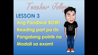 Lesson 3 - Reading part - Verb/pandiwa/action words [How to pass EPS-TOPIK] Korean Language Exam