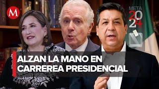 ¿Quiénes declinaron y quienes continúan en la contienda del Frente Amplio por México?