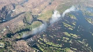 Helicopter Ride Over Victoria Falls