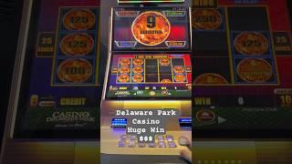 Delaware Park Casino Huge Win $$$ ️️ #money #shorts