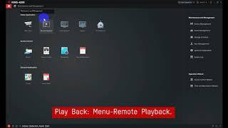 How to Play Back and Download Video Files on iVMS 4200
