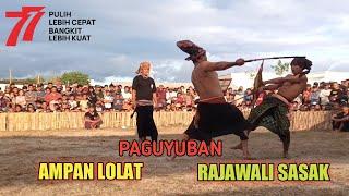 Peresean Tanjung Karang Terbaru |  Paguyuban Amapan Lolat VS Rajawali Sasak