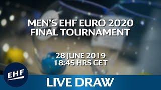 Men's EHF EURO Final Tournament Draw