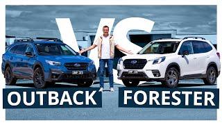 2024 Subaru Outback v Subaru Forester Comparison | Battle of the XT and STI special editions