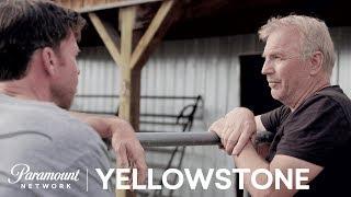 Kevin Costner on Yellowstone & Working w/ Taylor Sheridan | Paramount Network