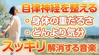 【自律神経を整える】身体の重だるさ、どんより気分をスッキリ解消する音楽【テンダートーン】