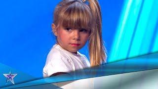 5-Years-Old Girl LEAVES You SPEECHLESS With COOL Moves | Auditions 3 | Spain's Got Talent Season 5