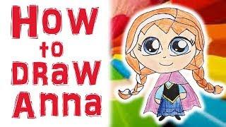 FUN ART WITH ZOE ANNA FROZEN DISNEY HOW TO DRAWING KIDS CHILDREN LEARNING