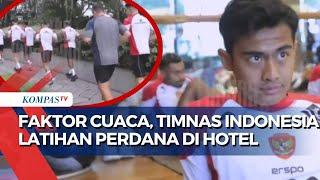 Siapkan Laga Lawan Jepang dan Arab Saudi, Timnas Indonesia Latihan Perdana di Hotel: Ada Kevin Diks!