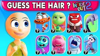  INSIDE OUT 2 Movie 2024 | Guess the HAIR of the Cartoon Character by Voice