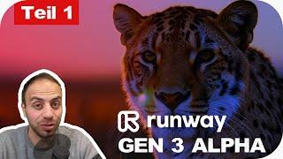 Videos mit KI erstellen - Runway GEN 3 ALPHA für Anfänger [Teil 1]  - Registrieren & Setup [deutsch]