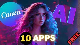 10 Best Canva  FREE Apps You Must Try 2024 | Take Canva AI Design Next Level Tutorial