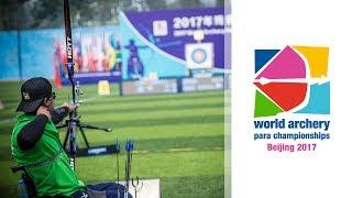 Zhao Lixue v Hanreuchai Netsiri – Recurve Men Gold | Beijing 2017 World Archery Para Championships