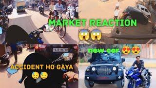 ye kya accident ho gaya aaj to || public reaction 