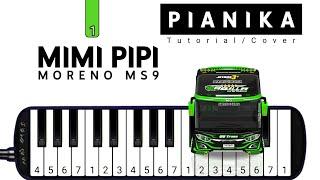 Pianika Telolet Basuri MIMI PIPI MORENO MS9 - Tutorial Pianika