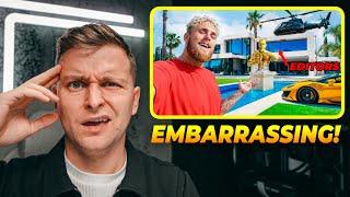 ROASTING Jake Paul's $20,000,000 Editing Studio! - Just DO it PROPERLY!!!