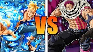 Charlotte Katakuri vs Marco the Phoenix- One Piece