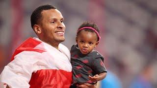 Andre De Grasse on some lessons learned from fatherhood