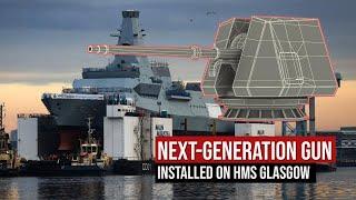 HMS Glasgow Gets Next-Generation Gun, Fires 5-Inch Shells at Mach 3