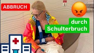 Abbruch durch Schulterbruch ️
