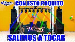 EL SONIDITO QUE LLEVAMOS PARA TOCAR QUEDO MUY BIEN! SONIDO FALCONS