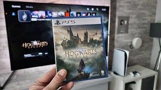 Hogwarts Legacy Standard PS5 edition. Unboxing & storage size information