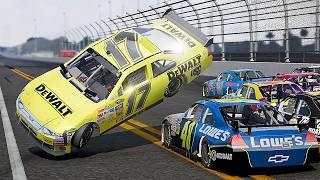 NASCAR Blowover Crashes #3 | BeamNG Drive