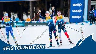 Jessie Diggins (USA) | Winner | Women's Sprint F | Lenzerheide | FIS Cross Country