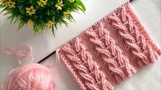 SARAY BURMASI örgü modeli yapılışı / Knitting Patterns / Yelek Modelleri