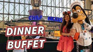 Chef Mickey's DINNER BUFFET review at Disney World dining