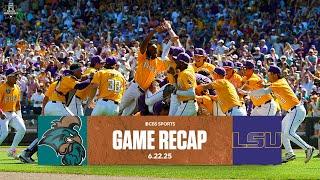 2025 College World Series: LSU tops Coastal Carolina to secure 2nd National Championship in 3 years