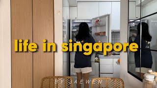 Corporate Girl Diaries | Working in Tech, Groceries Run, WFH | Singapore Vlog