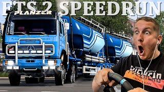 Die bisher BESTE Strecke im ETS 2 SPEEDRUN?!  Folge 3 | EURO TRUCK SIMULATOR 2