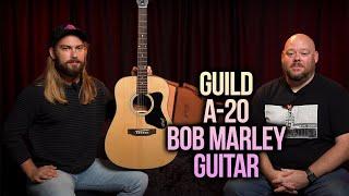 The New Guild A-20 Bob Marley Guitar Full Demo & Review