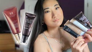 BB CREAM REVIEW | Natural to Full Coverage Korean BB Creams