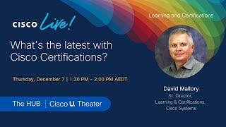 What’s the latest with Cisco Certifications?