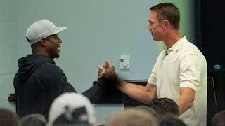 Matt Ryan surprised with Falcons Ring of Honor after giving inspiring team meeting speech