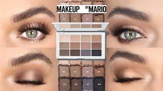 NEW Makeup By Mario Master Mattes The Neutrals Palette TWO DETAILED EYESHADOW TUTORIALS!