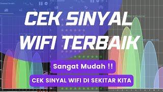 Cara cek sinyal wifi TERBAIK di sekitar kita | How to check the BEST wifi signal around us