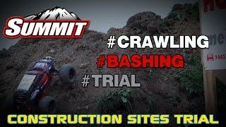 Traxxas Summit - Construction Sites Rock Crawling