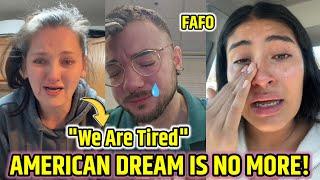 White People Breakdown In Tears Realizing Life In America Has No Future!