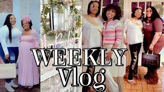 WEEKLY VLOG | House Shopping + Vegas Trip + Moms Birthday + BFF Baby Shower + Labor & Delivery