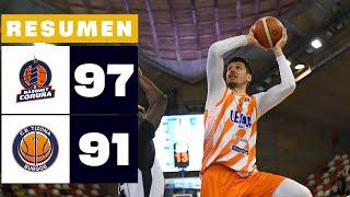 LEYMA CORUÑA 97-91 GRUPO URETA TIZONA BURGOS | RESUMEN LEB ORO