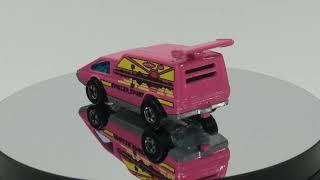 Vintage Hot Wheels Spoiler Sport Pink Mexico Restoration 1/64 Scale Diecast